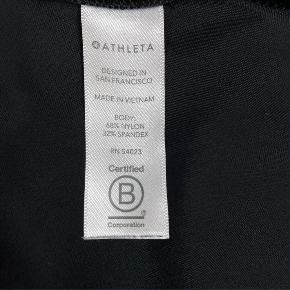 COPY - Athleta Cosmic Flutter High Rise Short Shorts Pockets Zip Women Medium B… - Picture 9 of 10